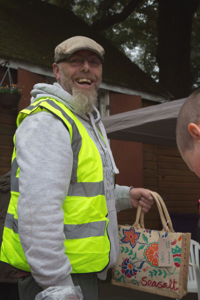 Great Highnam Court Run 2015 - Bag check-in